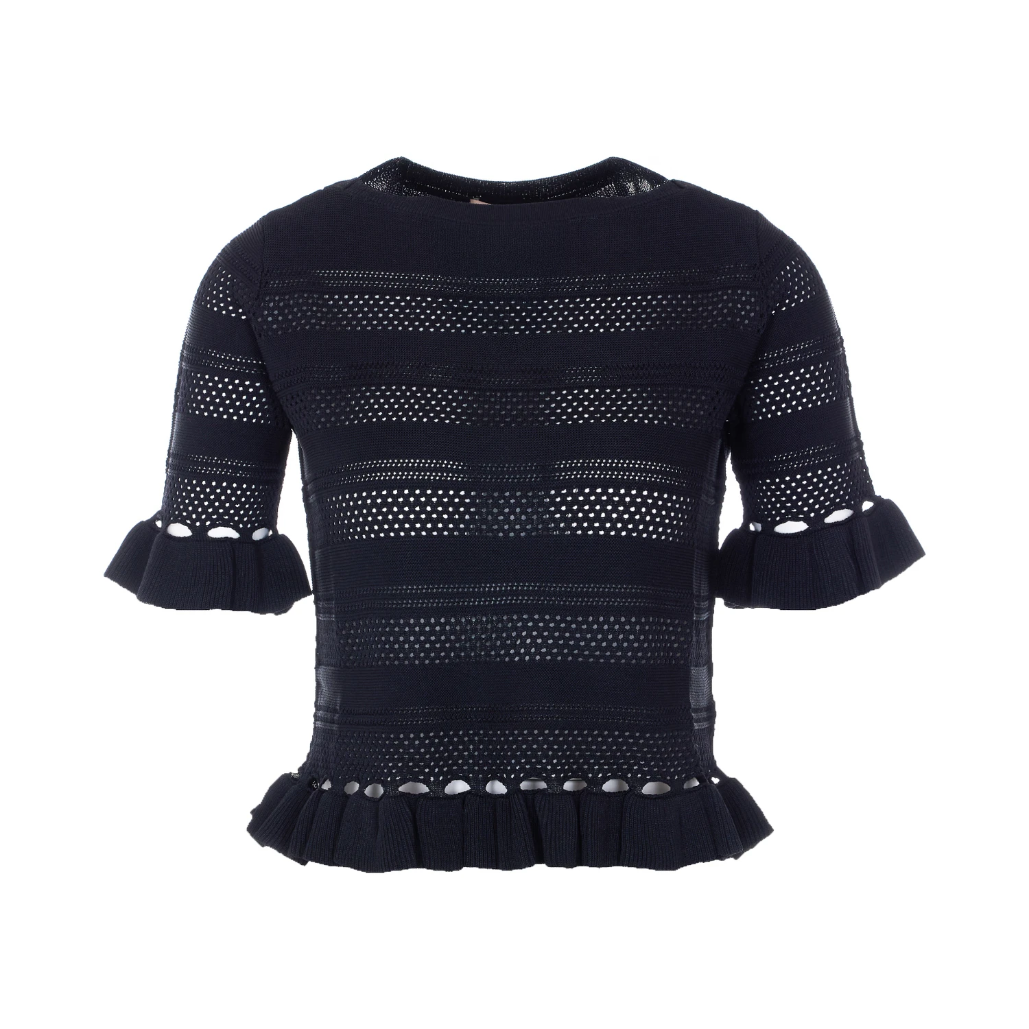 Twin-set T-shirts and Polos Black