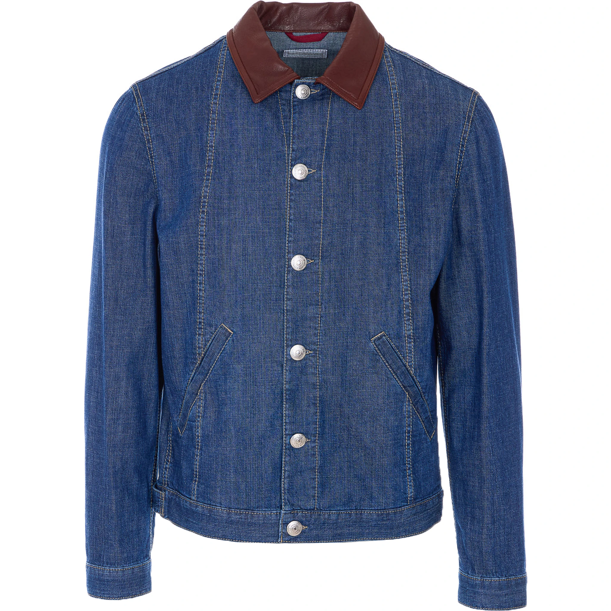 Denim outerwear jacket