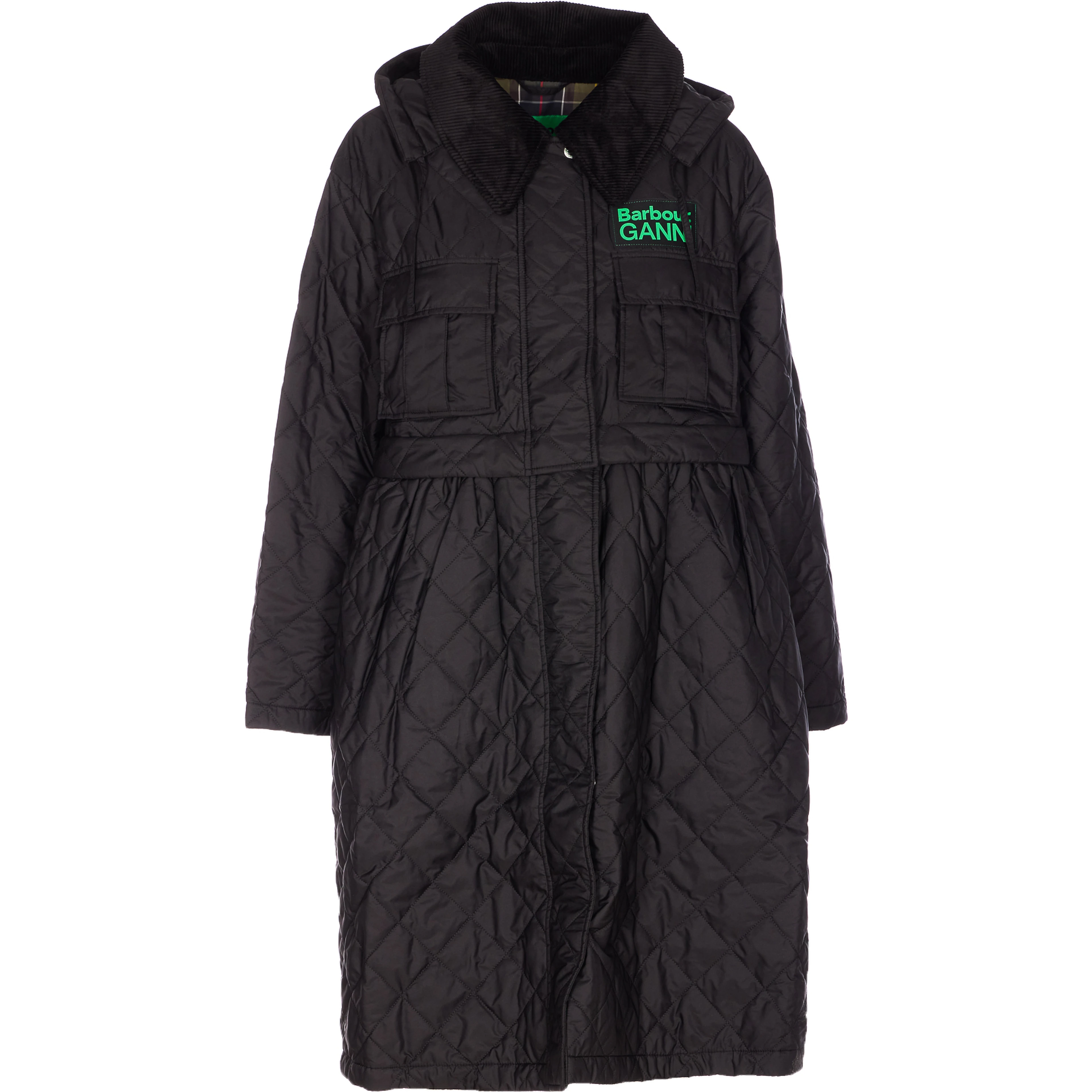 BARBOUR X GANNI Coats Black
