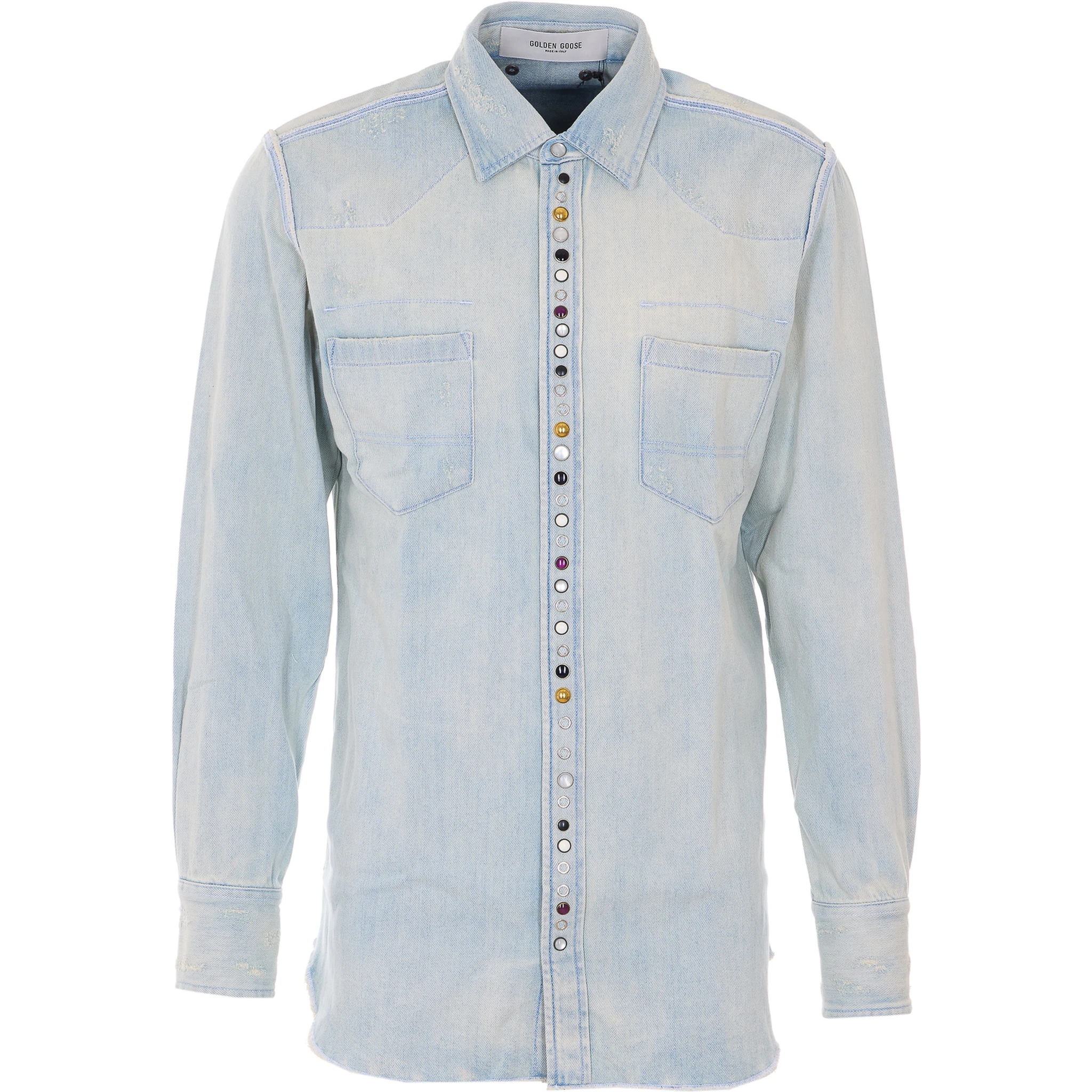 Golden Goose Shirts Blue