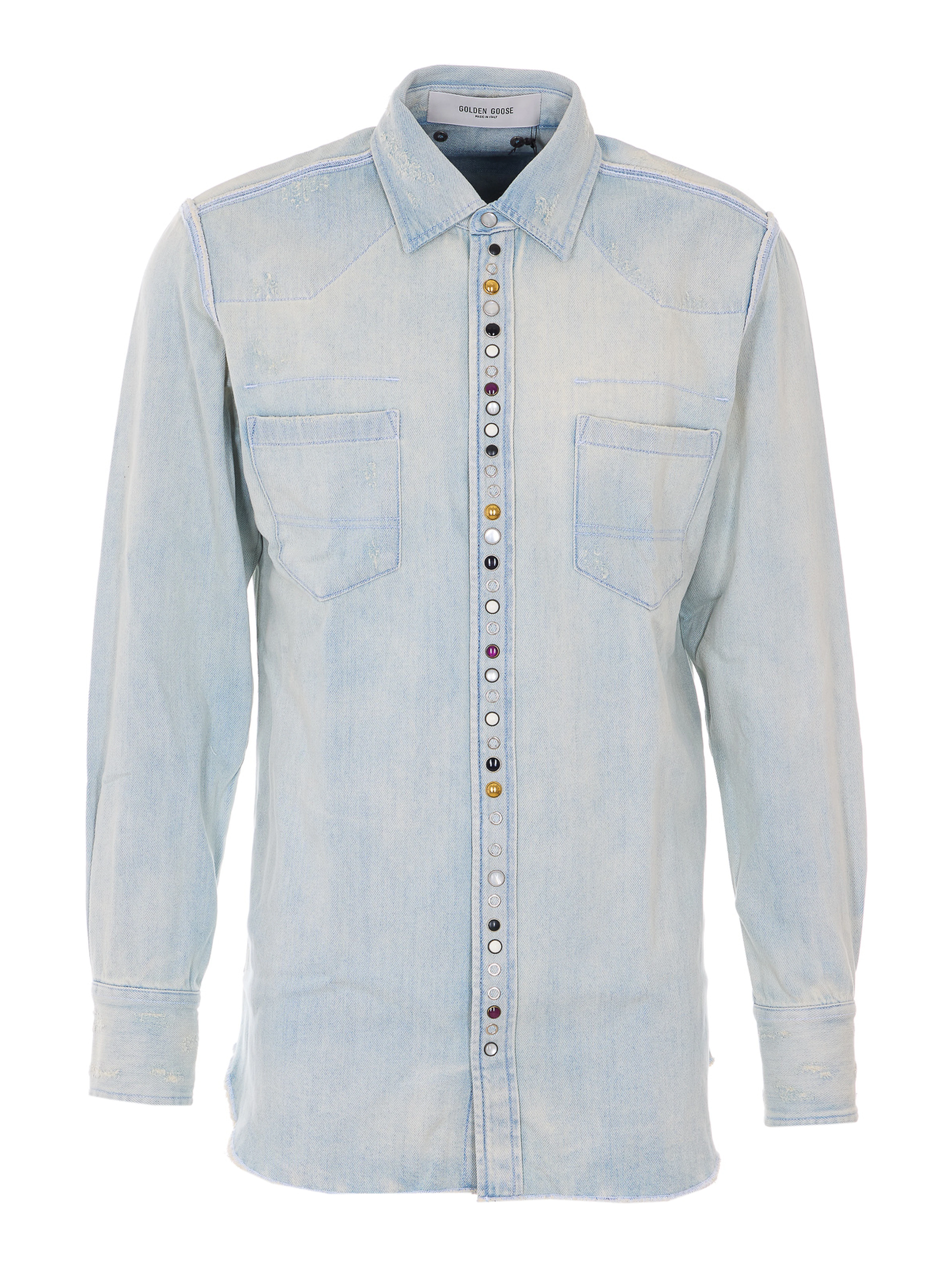 Golden Goose Shirts Blue