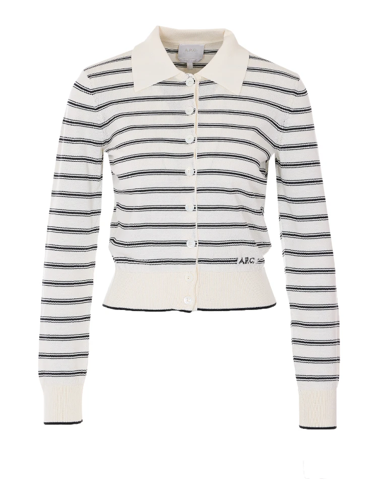 A.P.C. Sweaters White