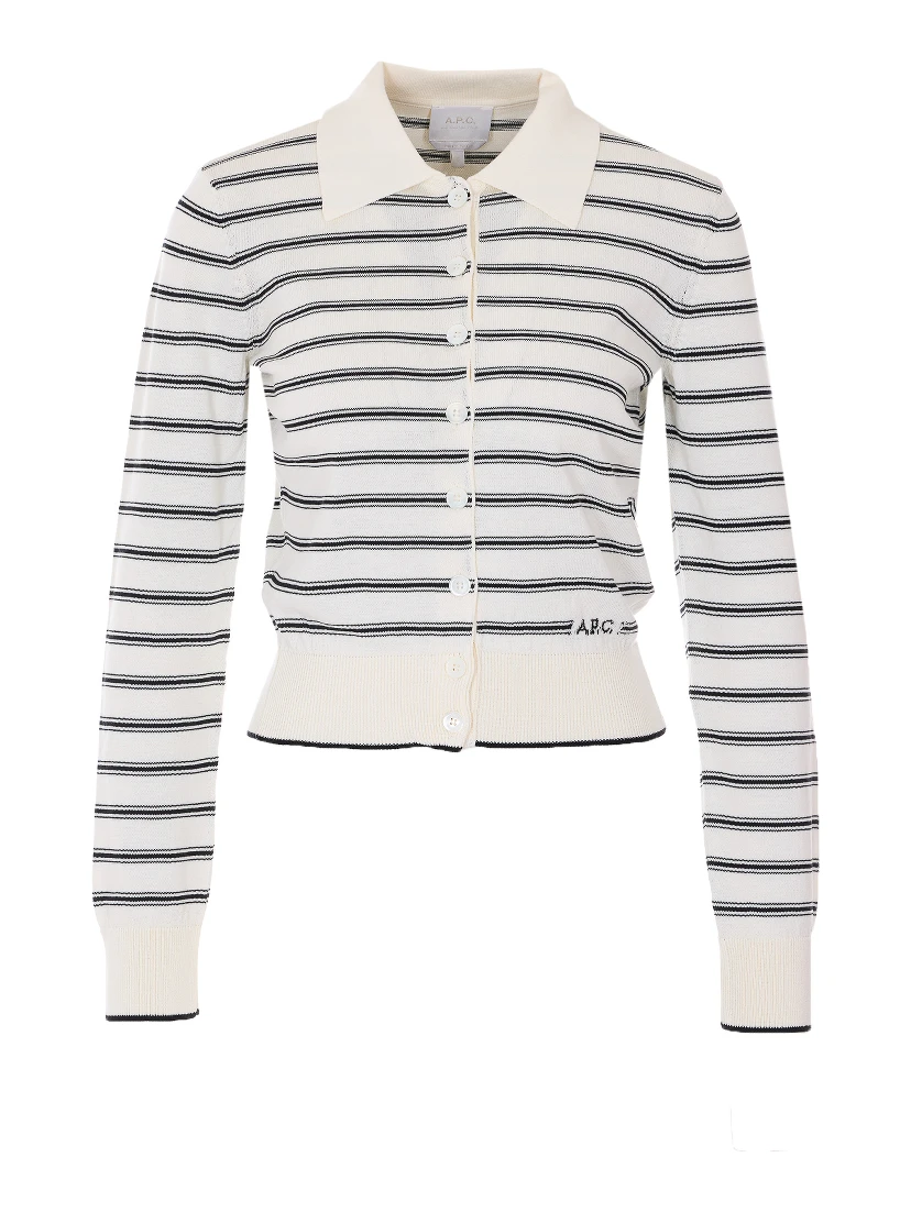 A.P.C. Sweaters White