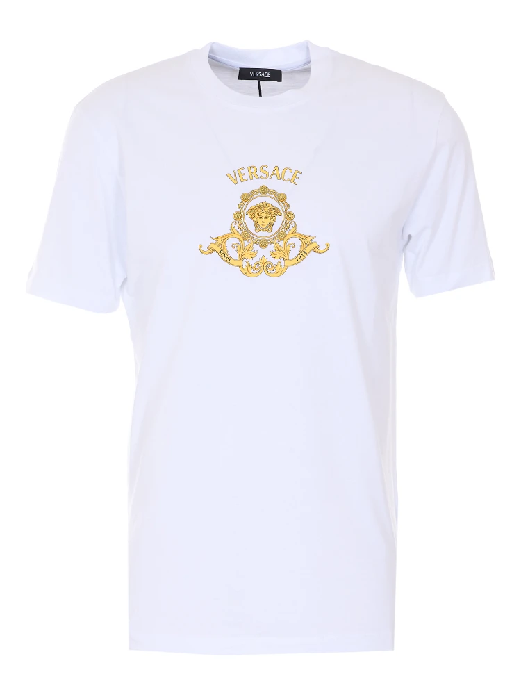 Versace T-shirts and Polos White