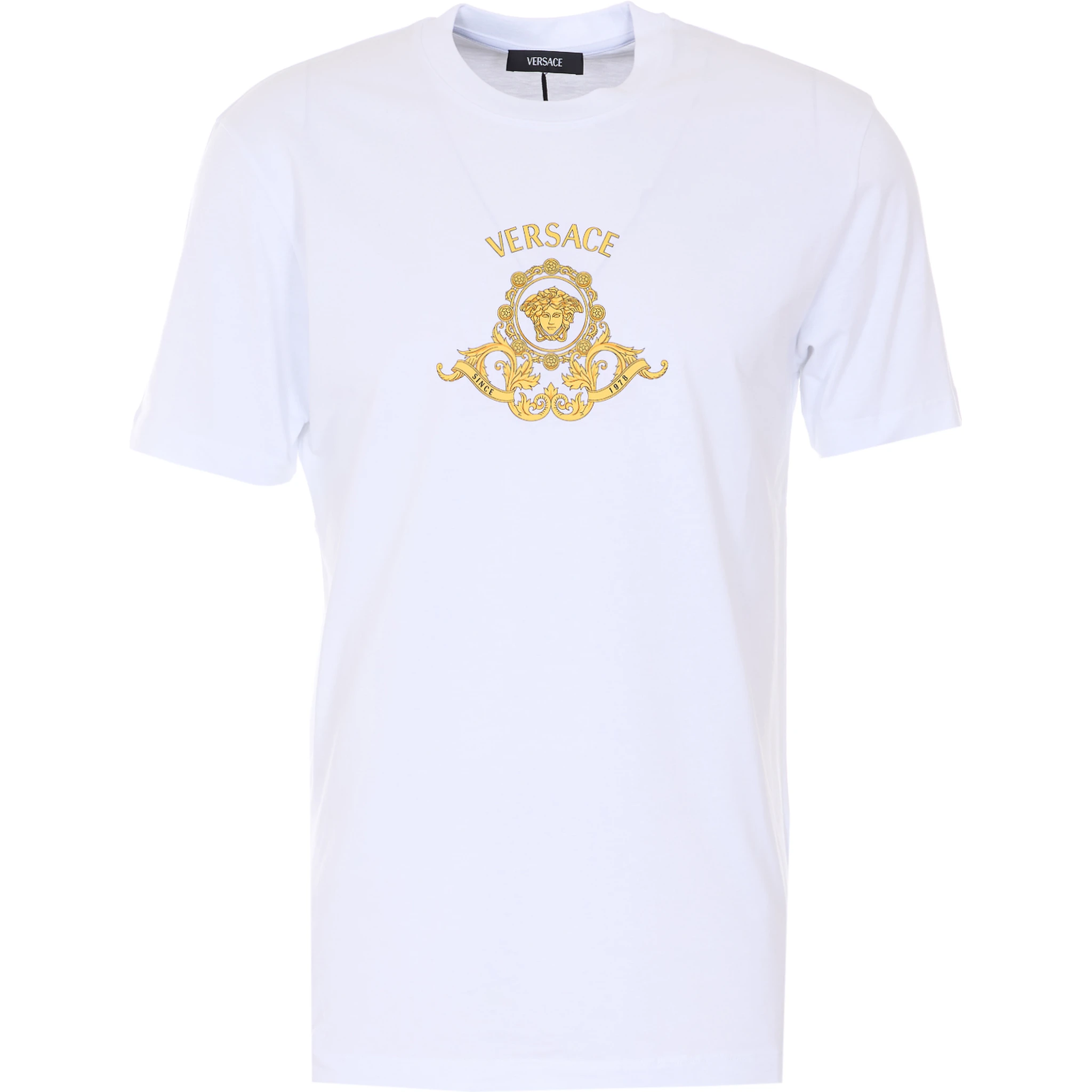 Versace T-shirts and Polos White