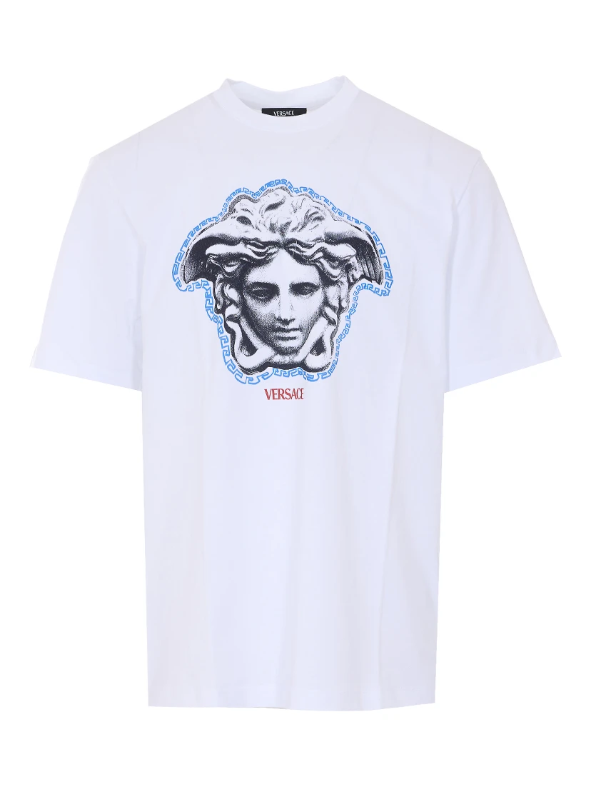Versace T-shirts and Polos White