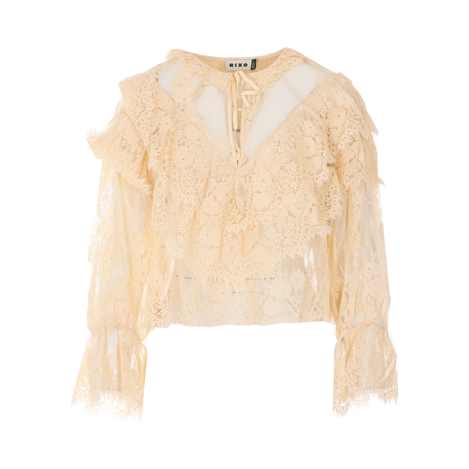 Rixo Top Beige