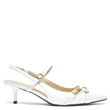 Pinko With Heel White