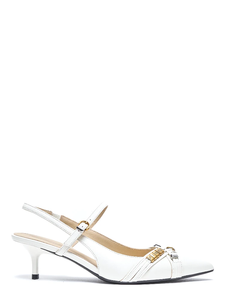 Pinko With Heel White