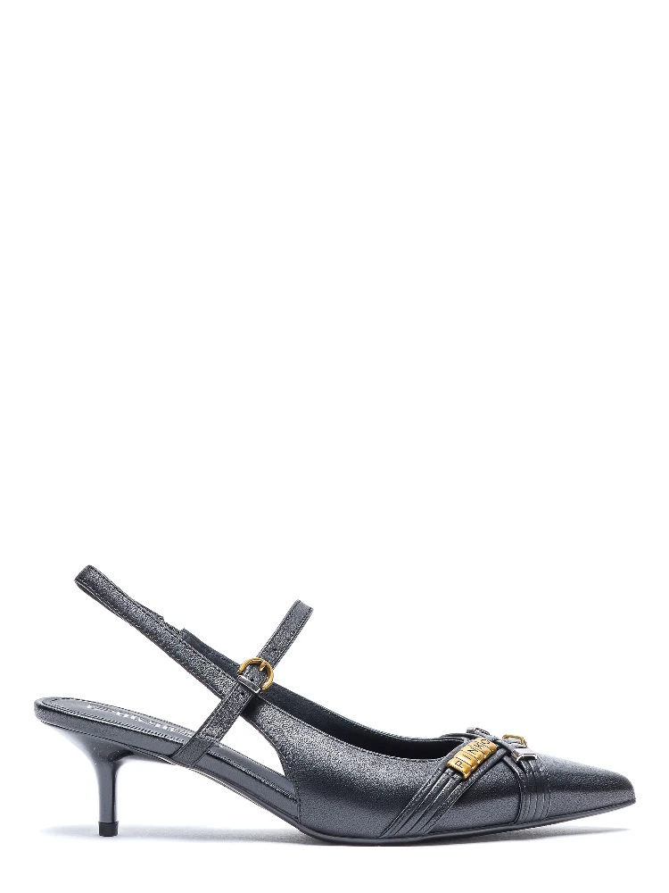 Pinko With Heel Black