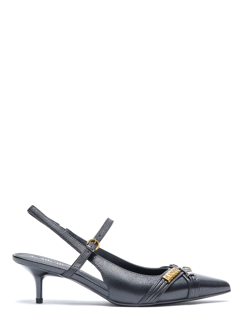 Pinko With Heel Black