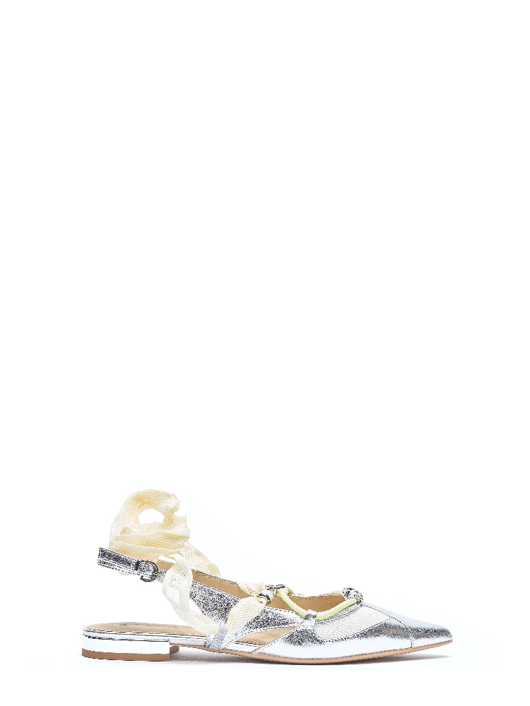 Pinko With Heel Silver