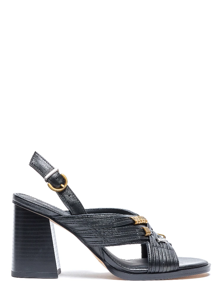 Pinko With Heel Black