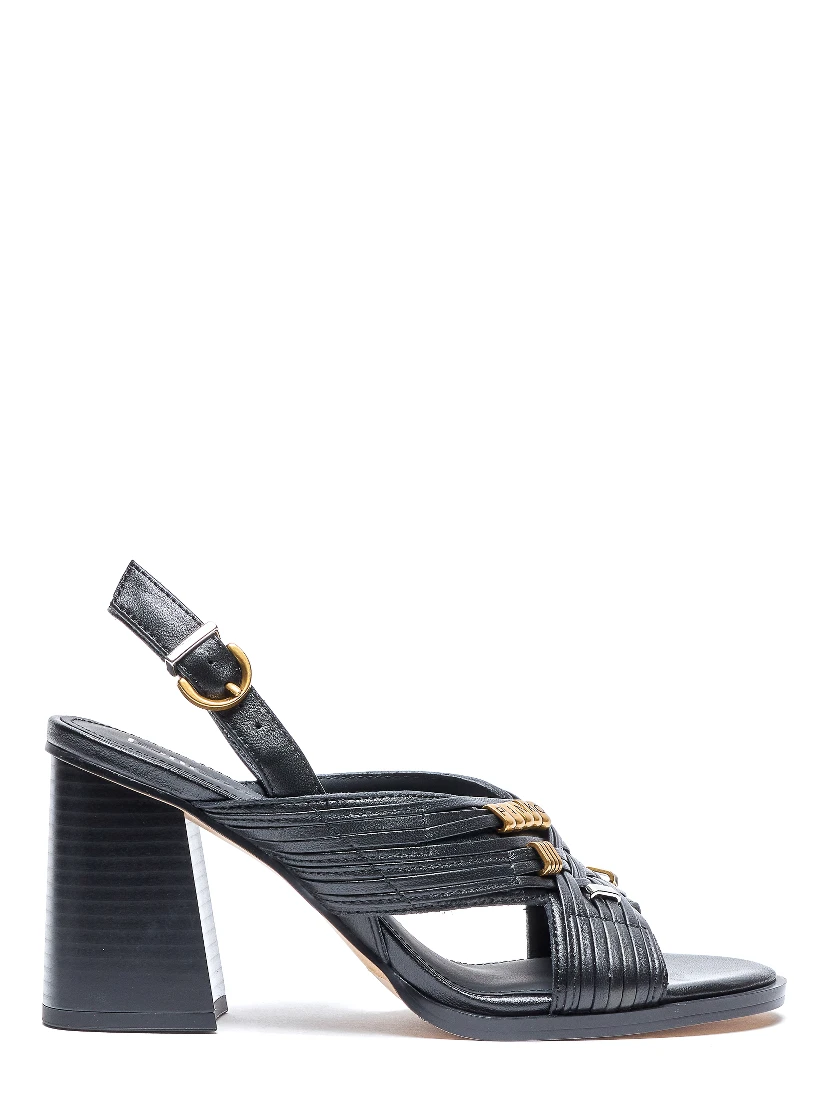 Pinko With Heel Black