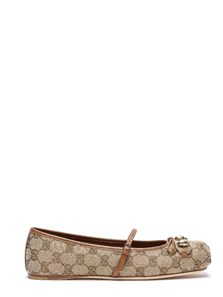 Gucci Flat shoes Beige