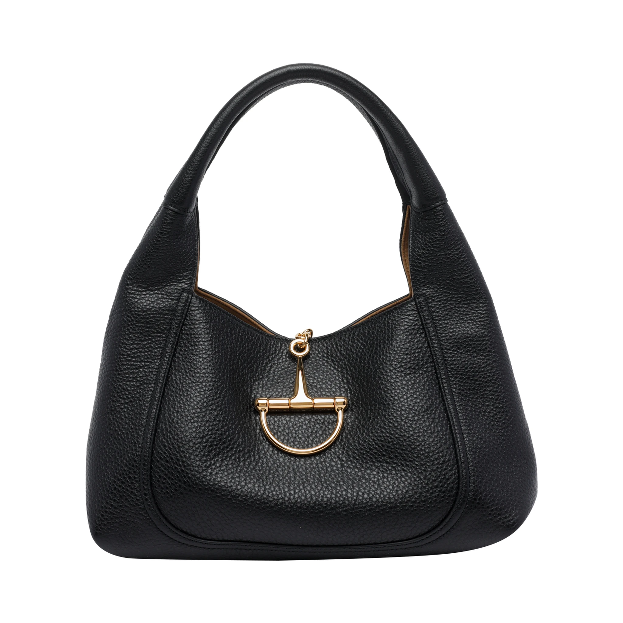 Black Horsebit shoulder bag