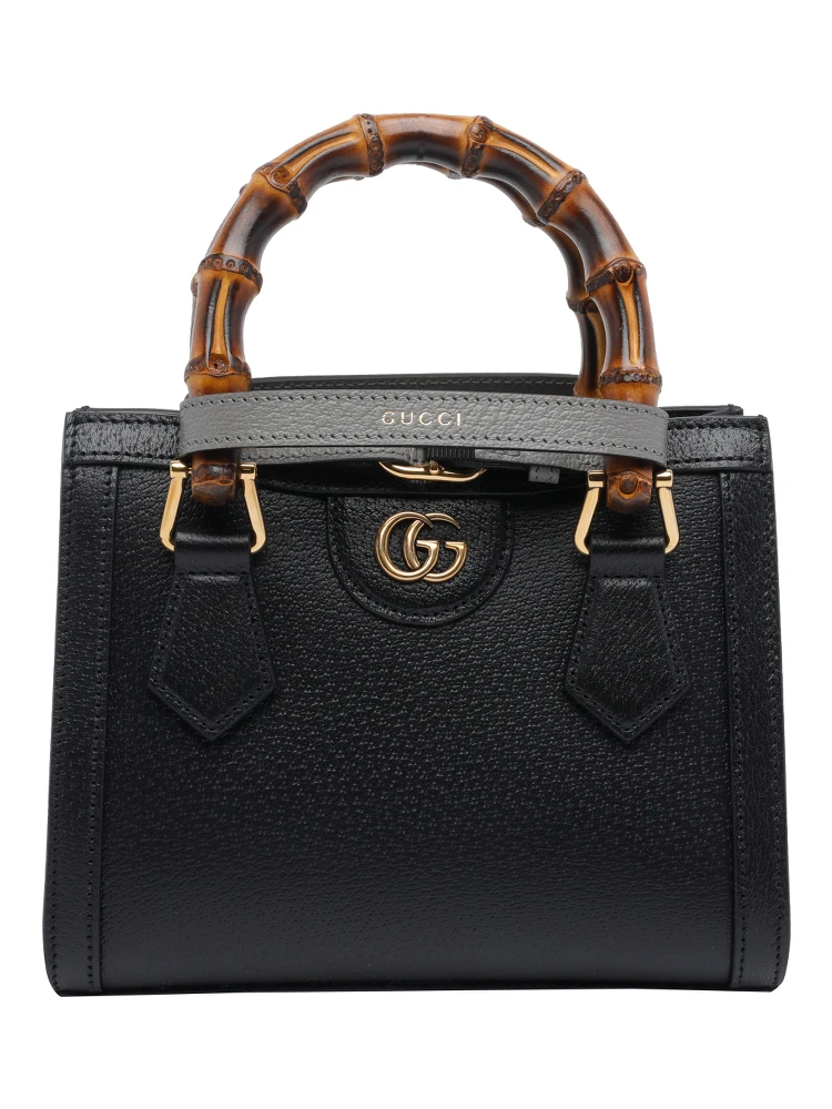 Black Gucci Diana small shopping bag