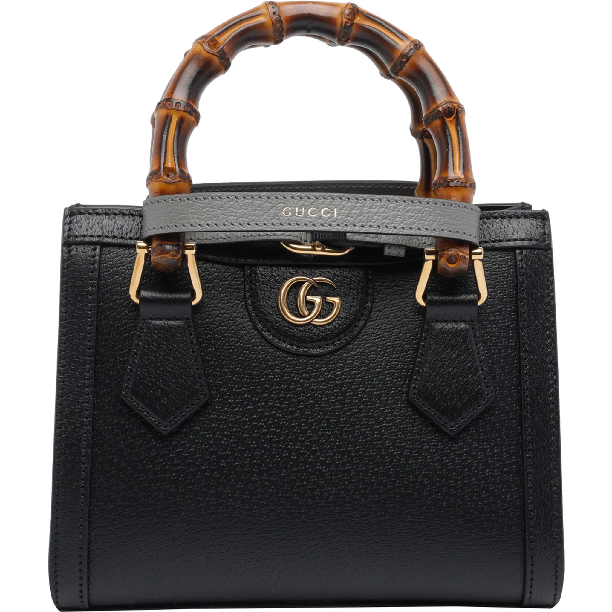 Black Gucci Diana small shopping bag