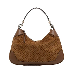 Brown Medium Gucci B shoulder bag