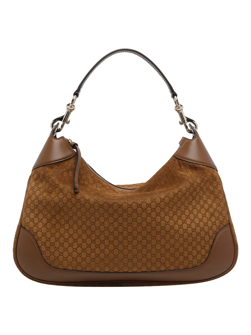 Brown Medium Gucci B shoulder bag