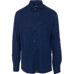 Brunello Cucinelli Shirts Blue