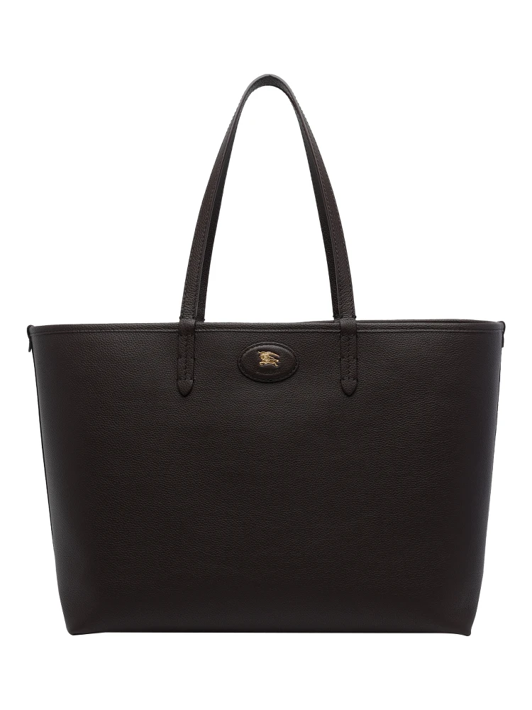Black and Brown Medium Reversible Bloomsbury Tote Bag