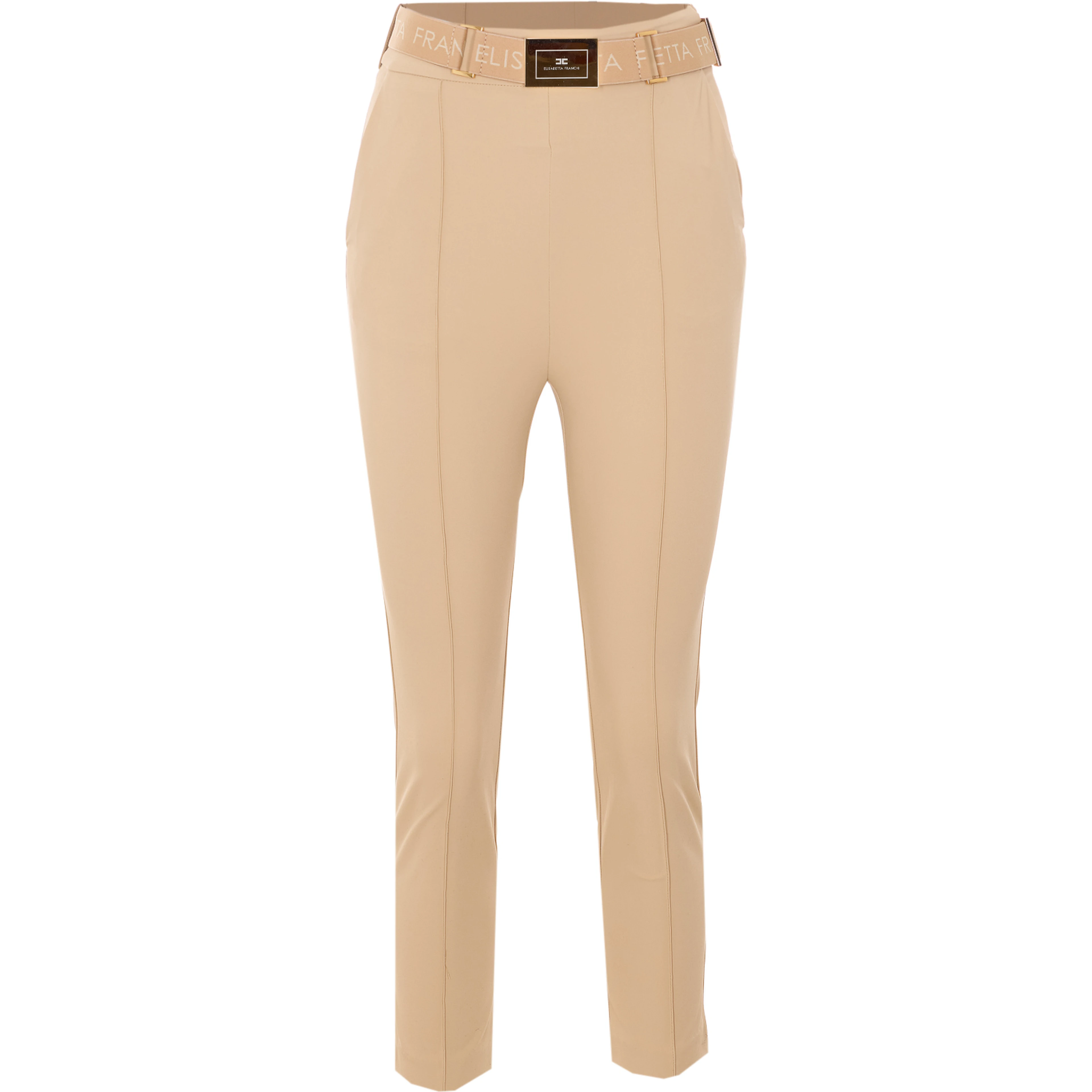 Elisabetta Franchi Trousers Beige