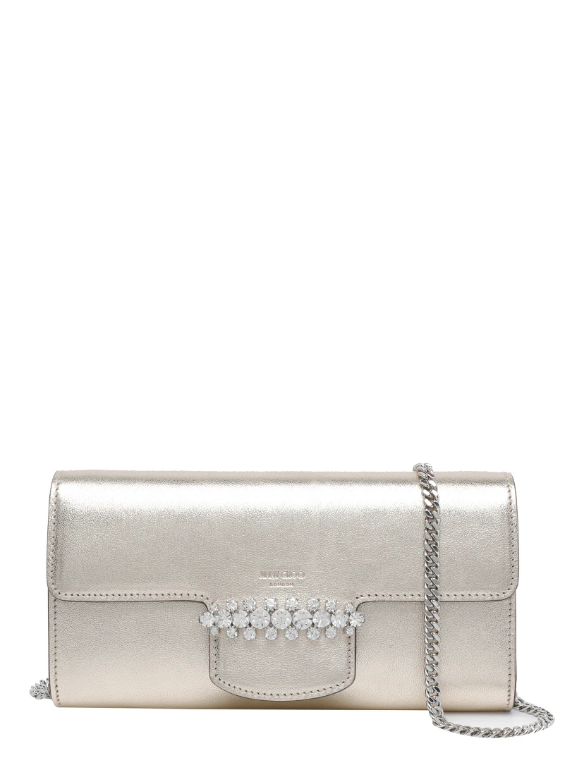 Jimmy Choo Wallets Golden