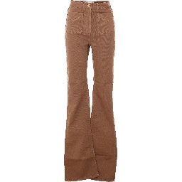 Elisabetta Franchi Trousers Brown
