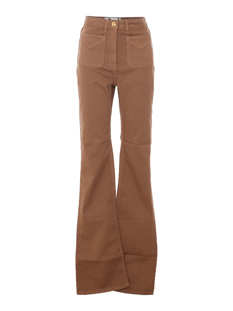 Elisabetta Franchi Trousers Brown