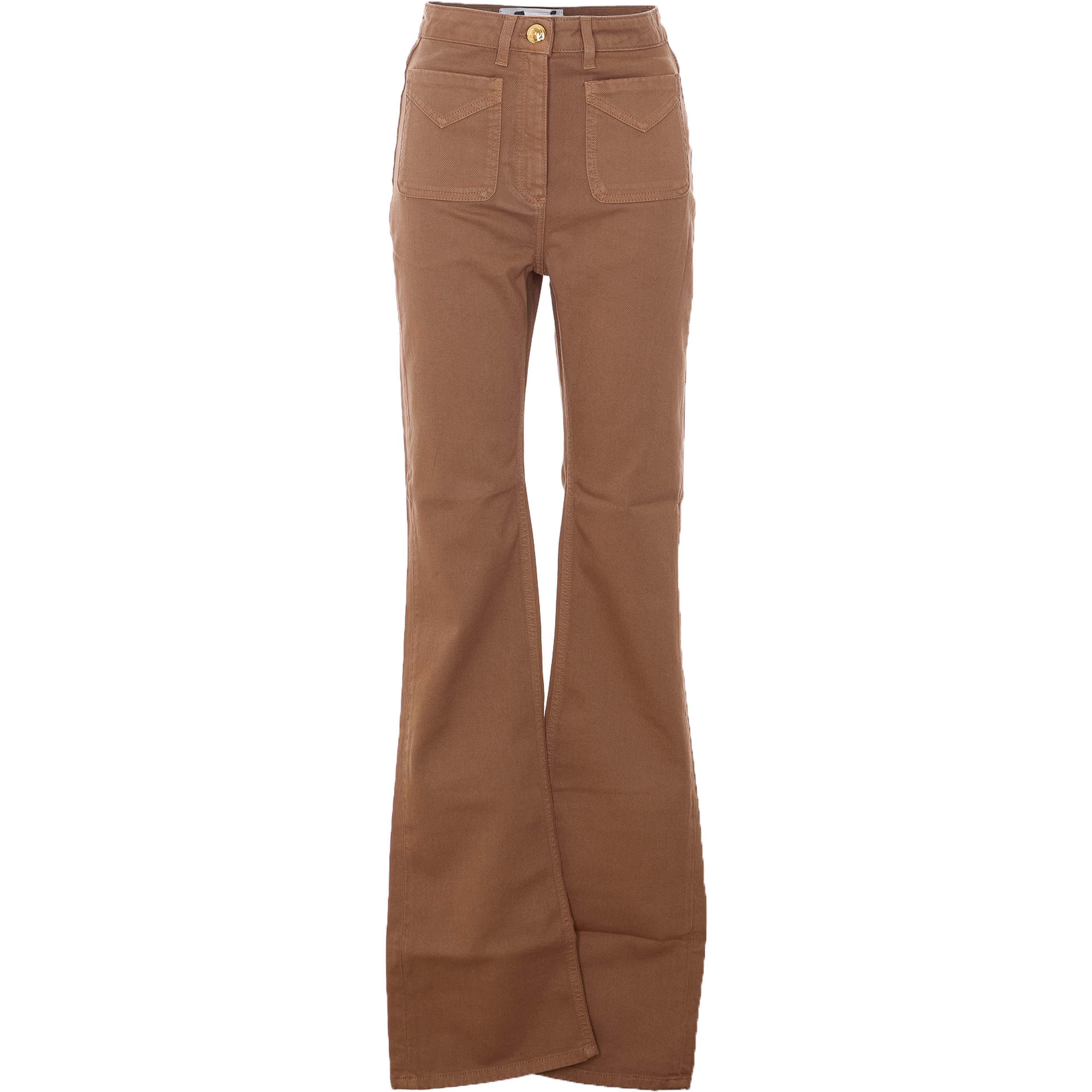 Elisabetta Franchi Trousers Brown