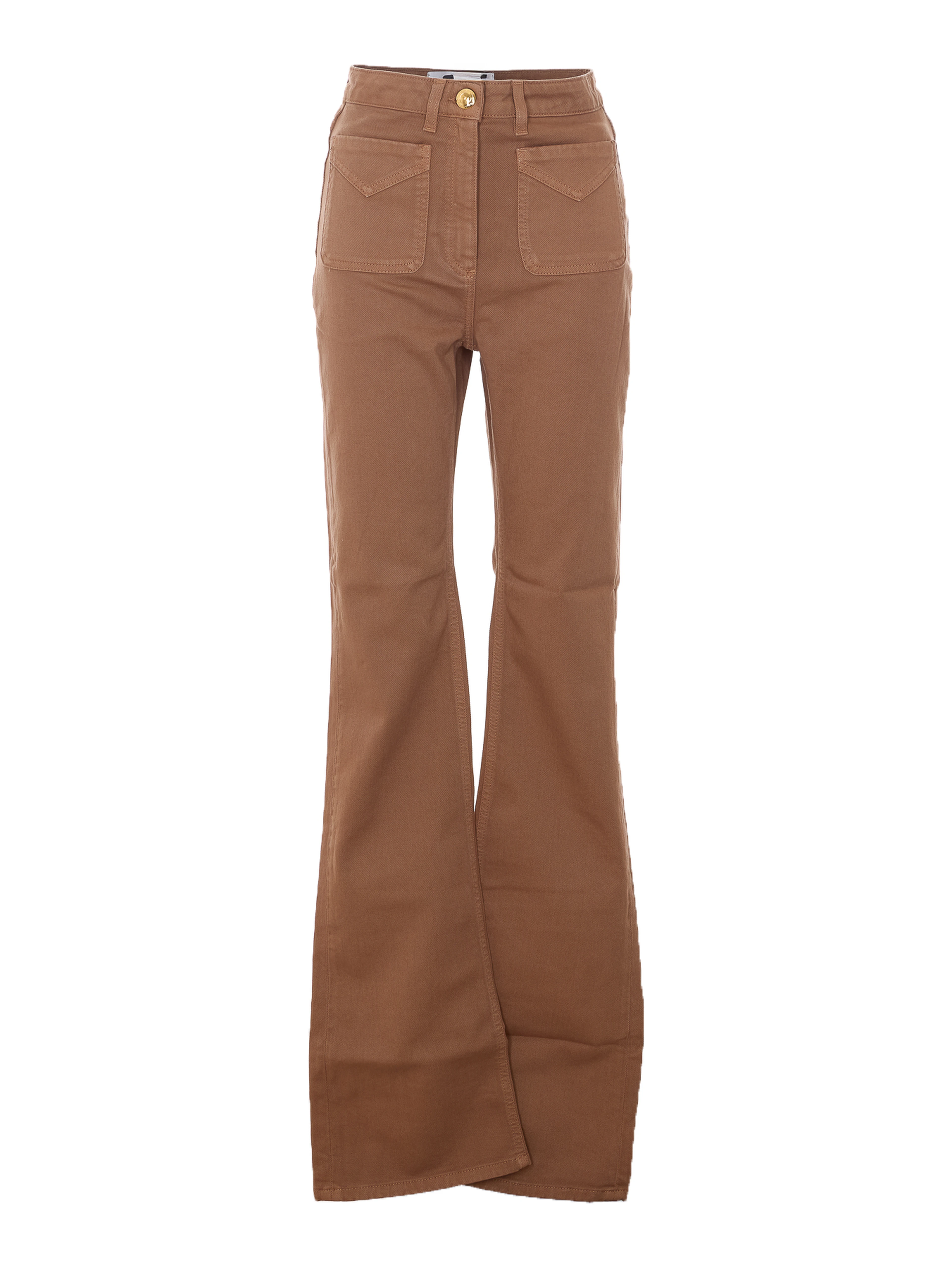 Elisabetta Franchi Trousers Brown