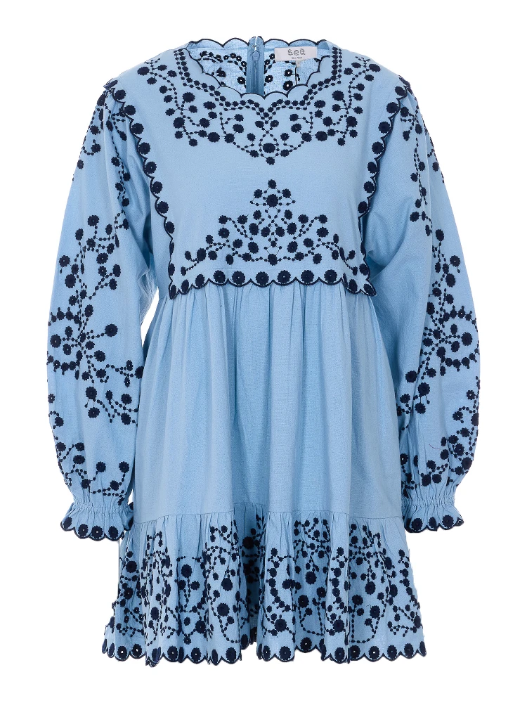 SEA NY Dresses Blue
