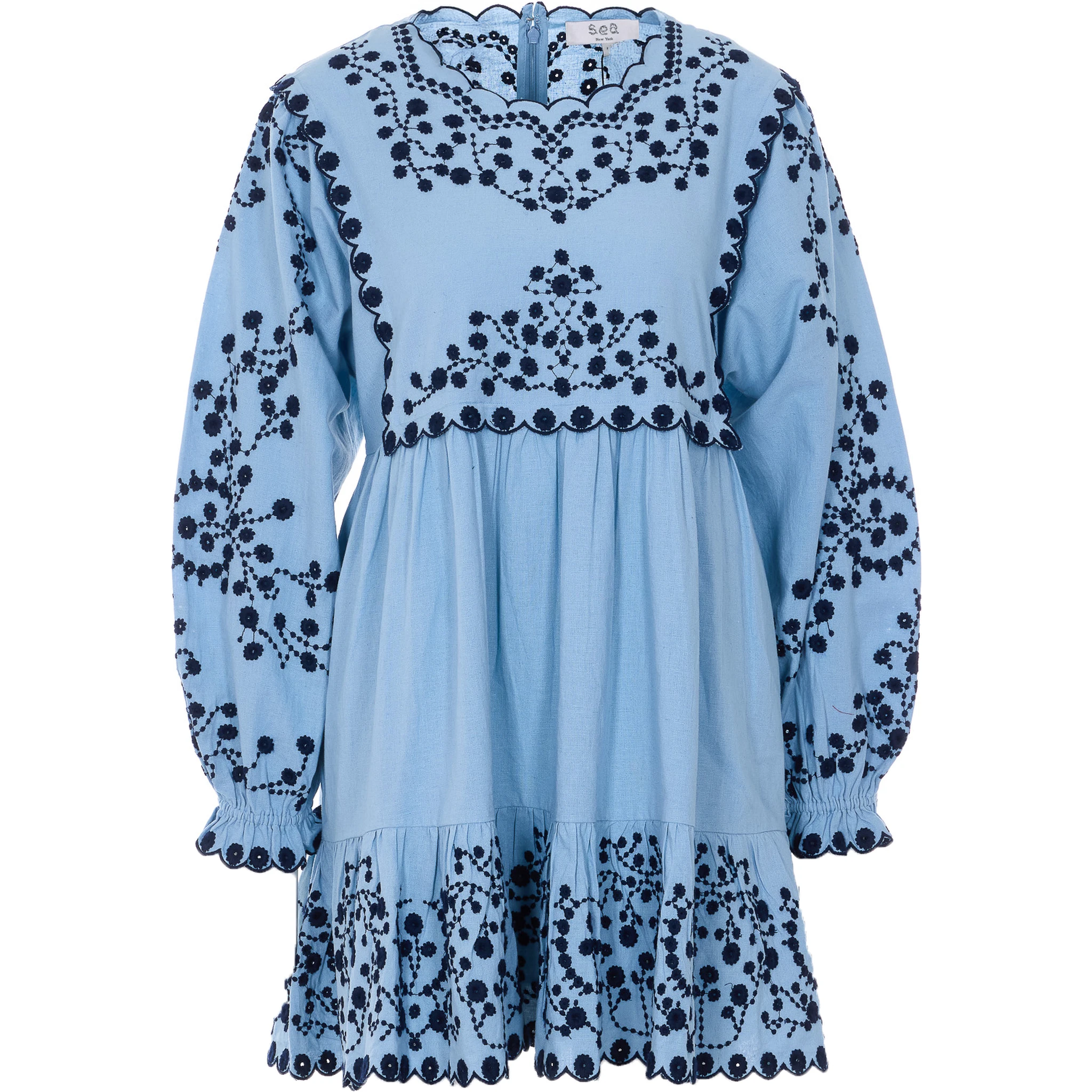 فساتين زرقاء من SEA NY