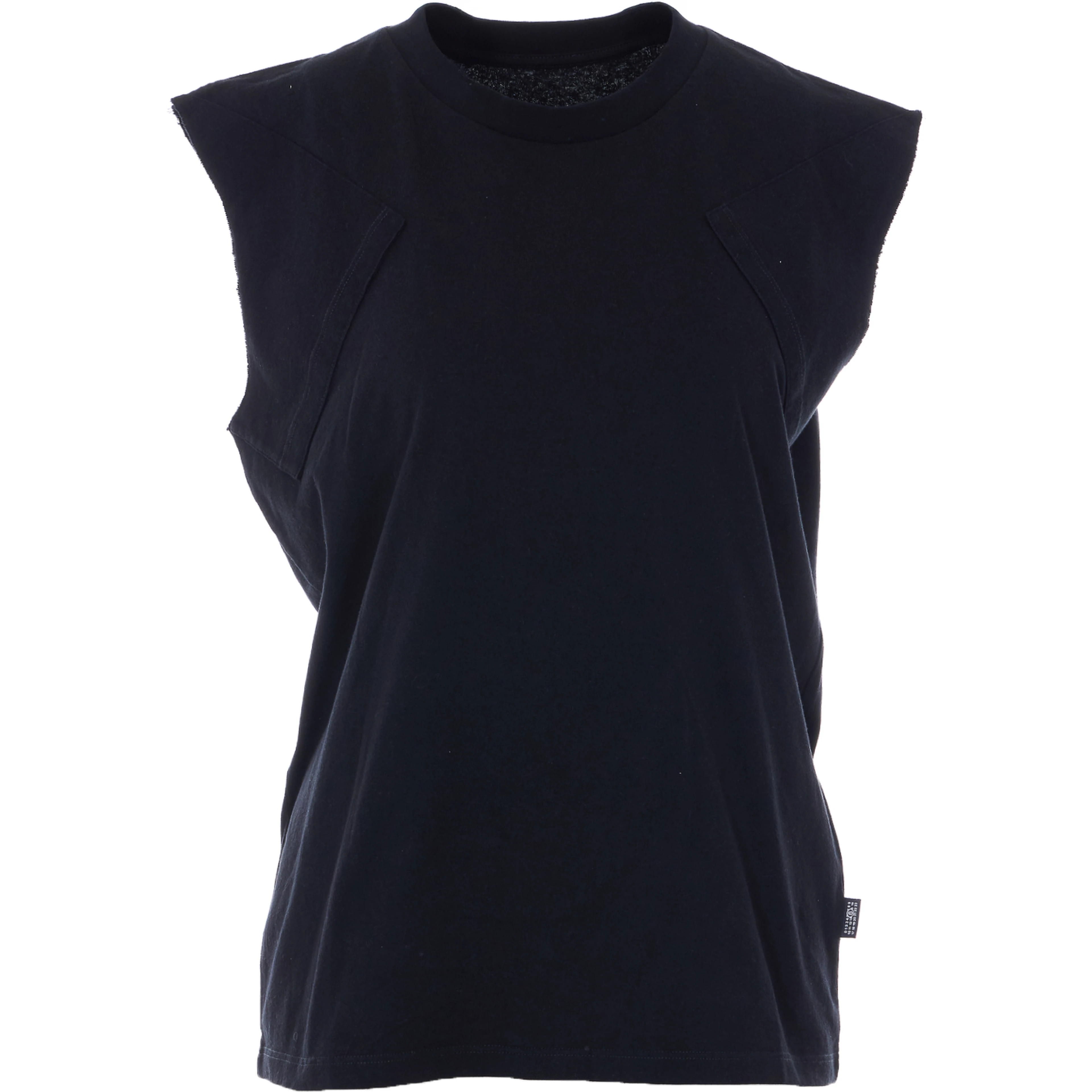 تيشيرتات وبولو سوداء من MM6 Maison Margiela