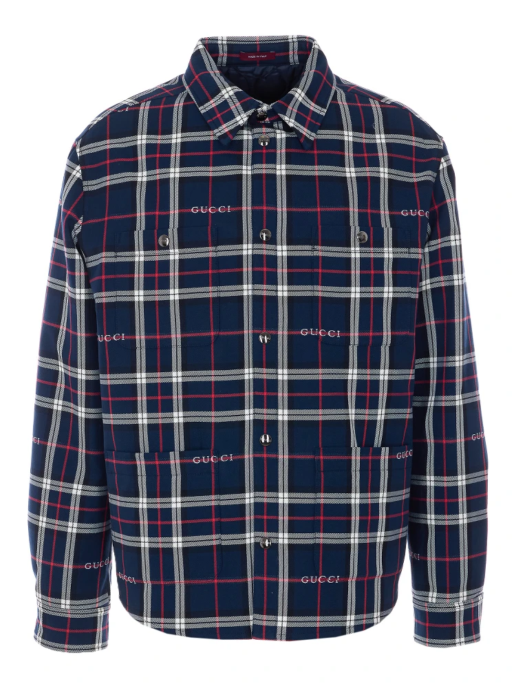 جاكيتات غوتشي زرقاء