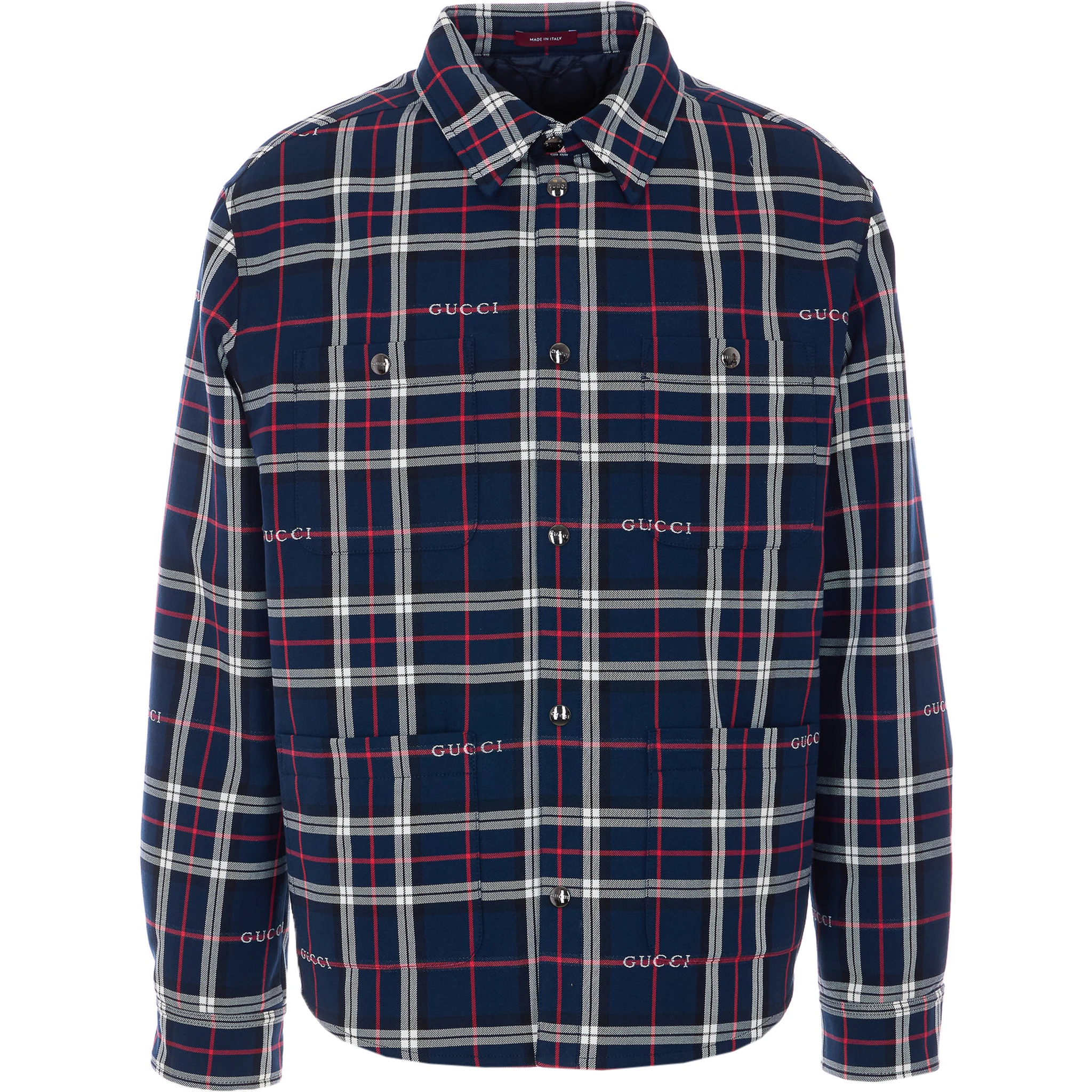 جاكيتات غوتشي زرقاء