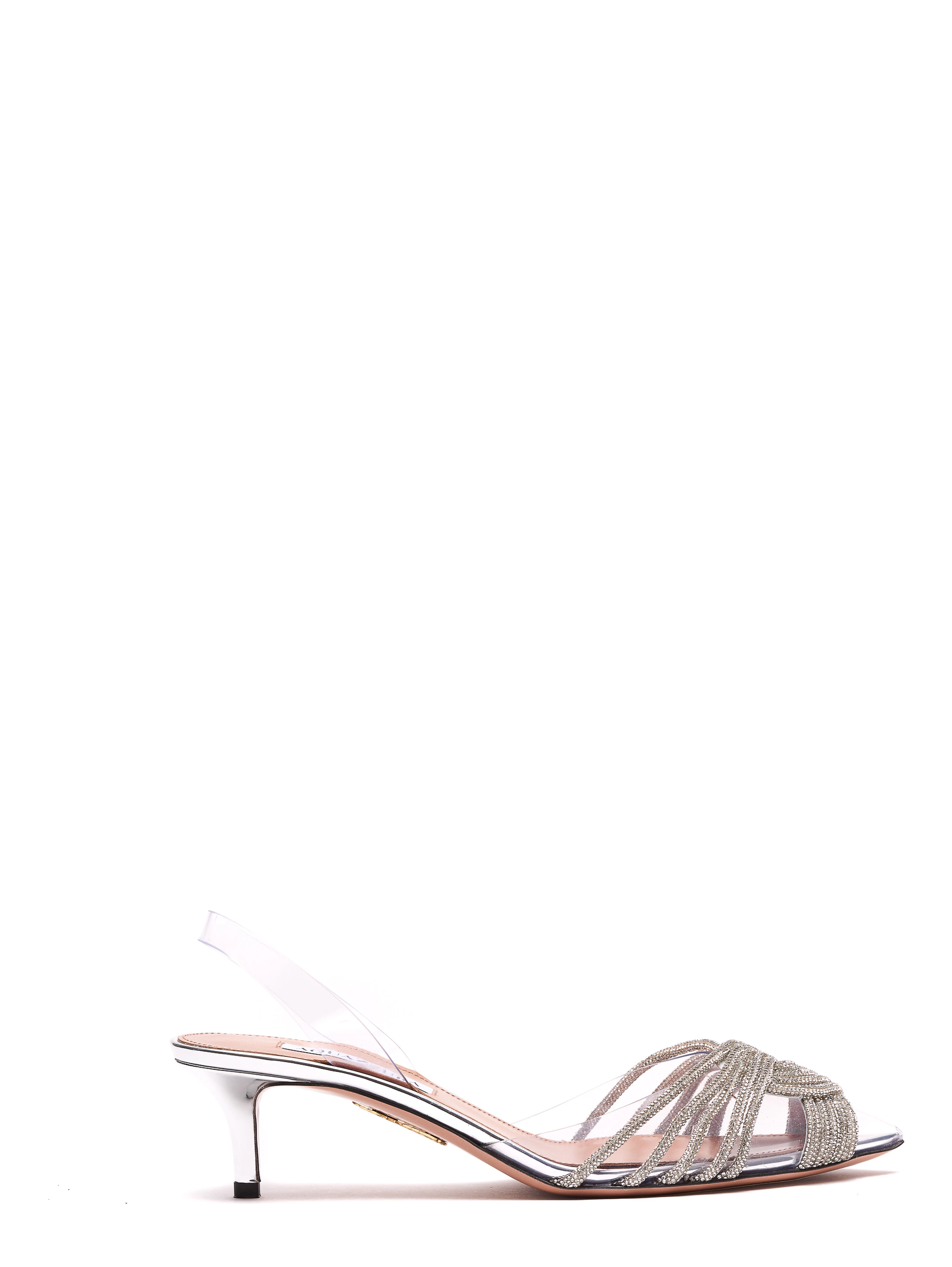 Aquazzura With Heel Silver