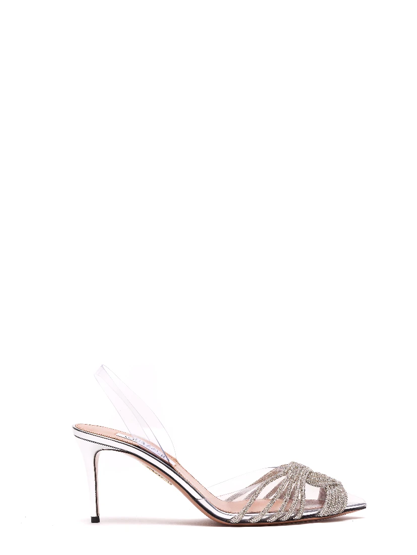 Aquazzura With Heel Silver