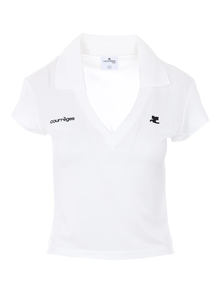 Courreges T-shirts and Polos White