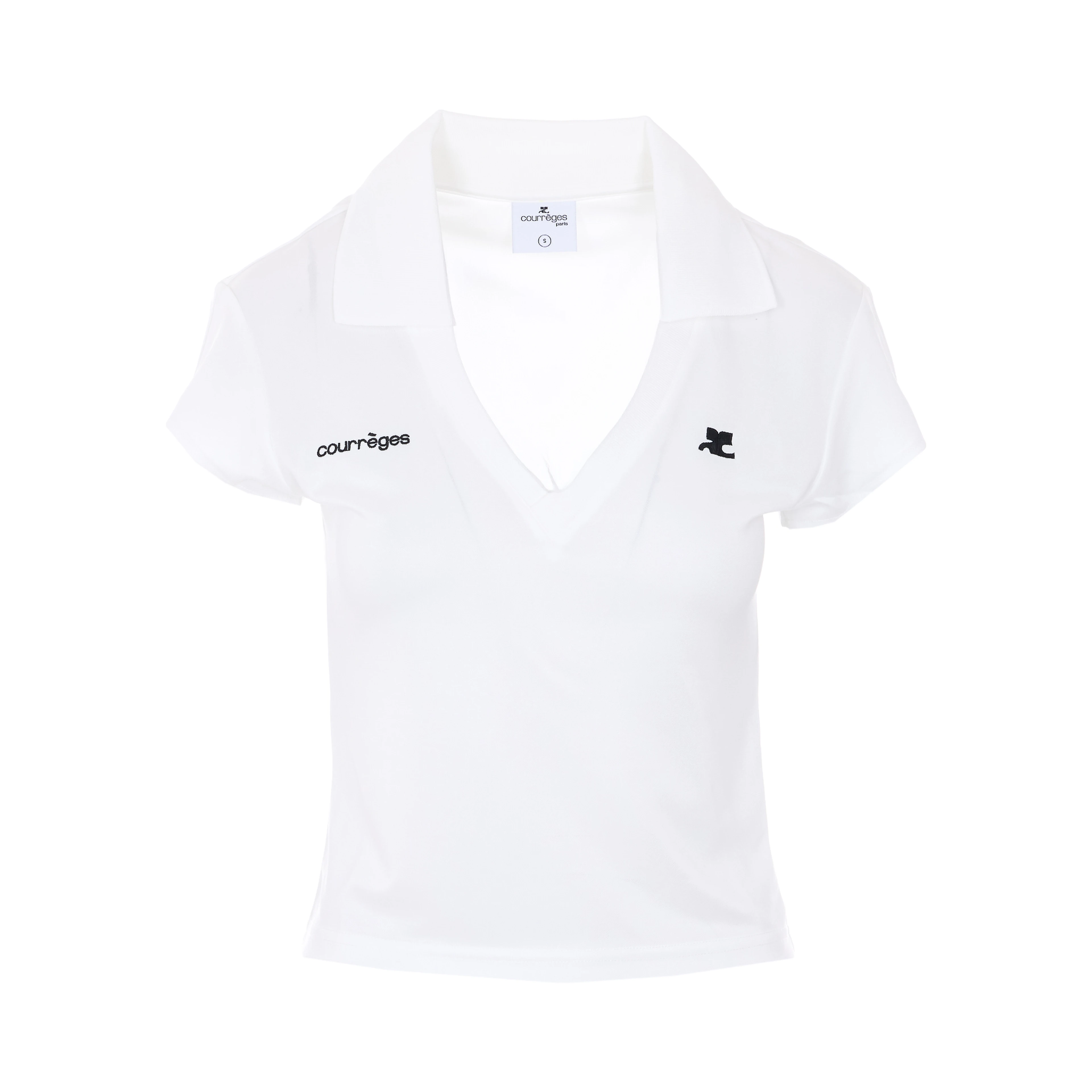 Courreges T-shirts and Polos White