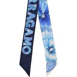 Ferragamo Scarfs Blue