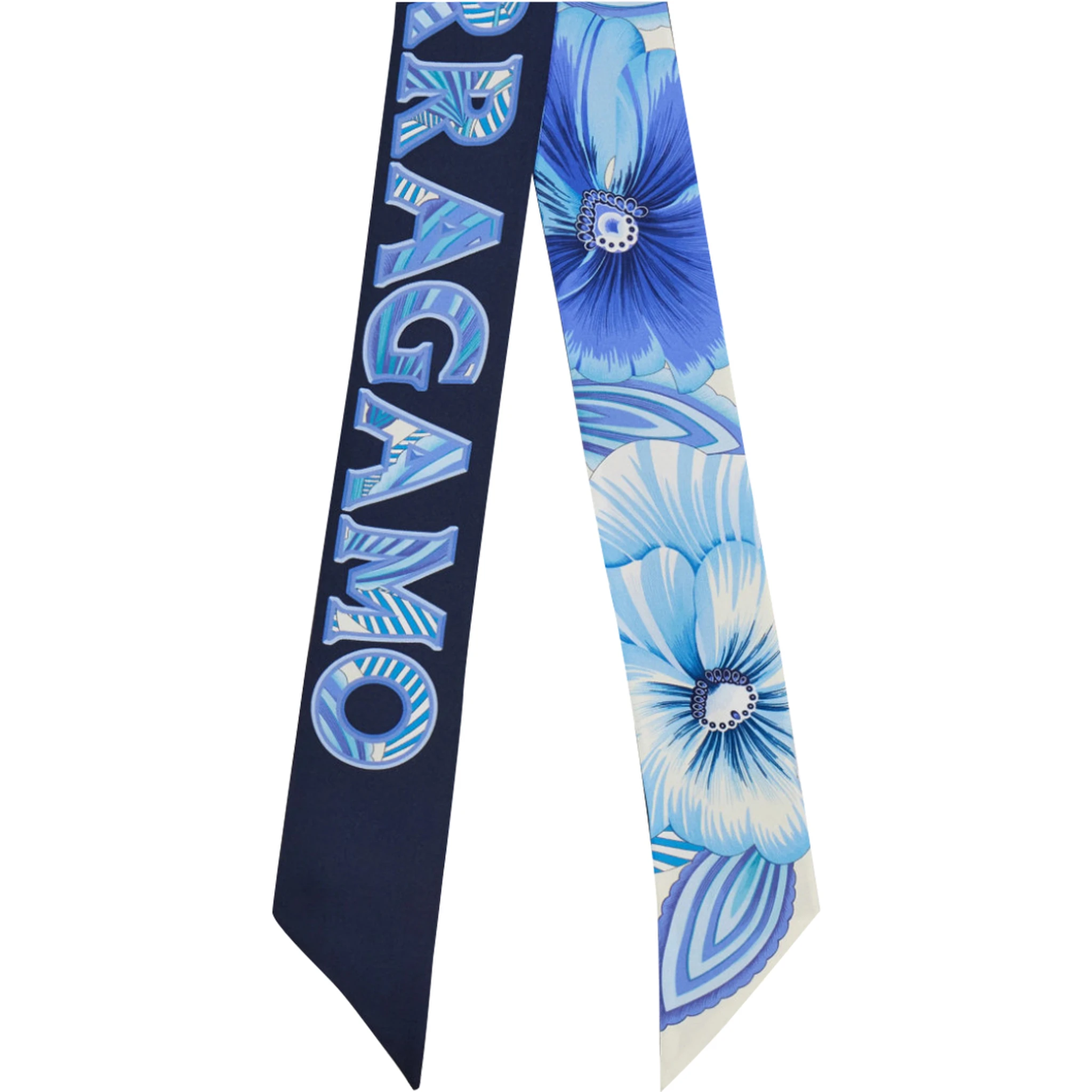 Ferragamo Scarfs Blue