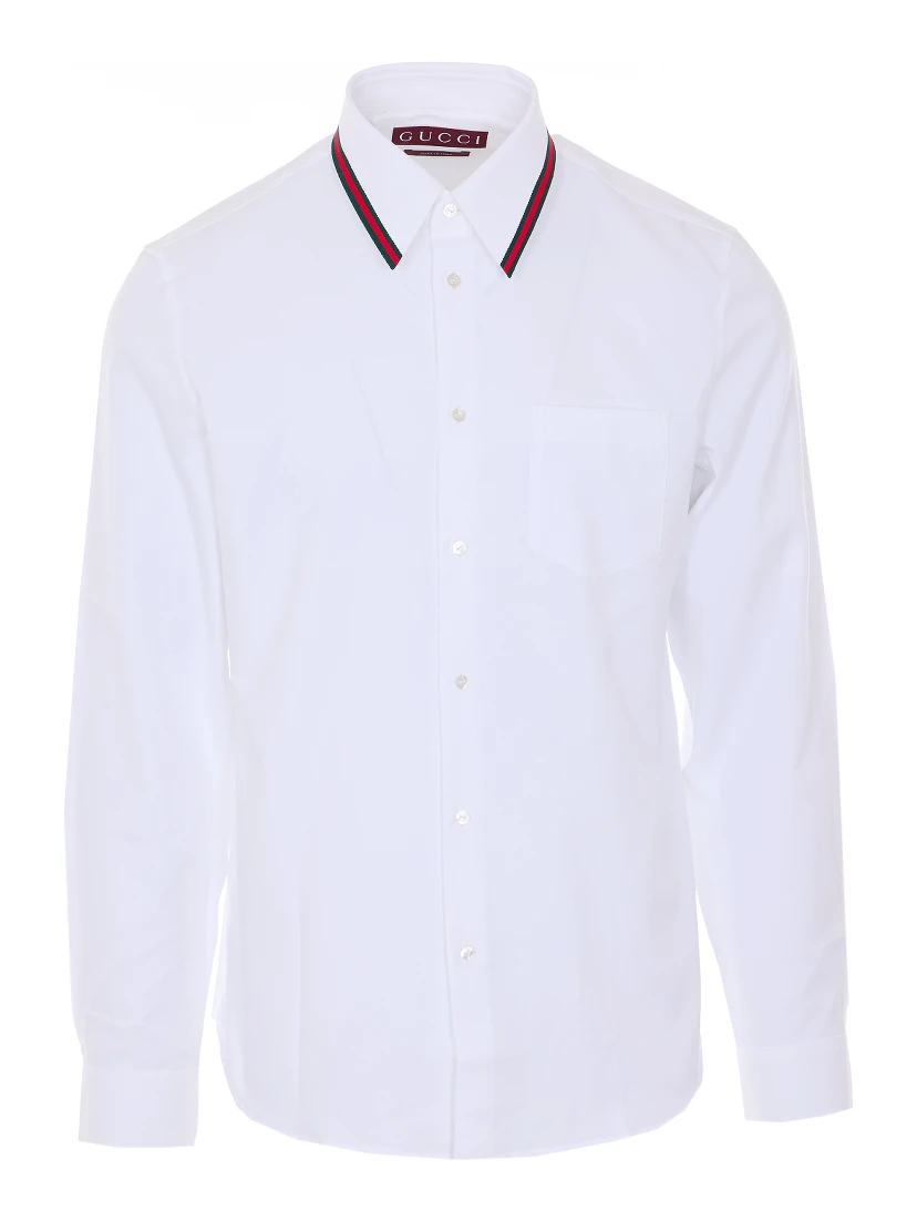 قمصان غوتشي بيضاء