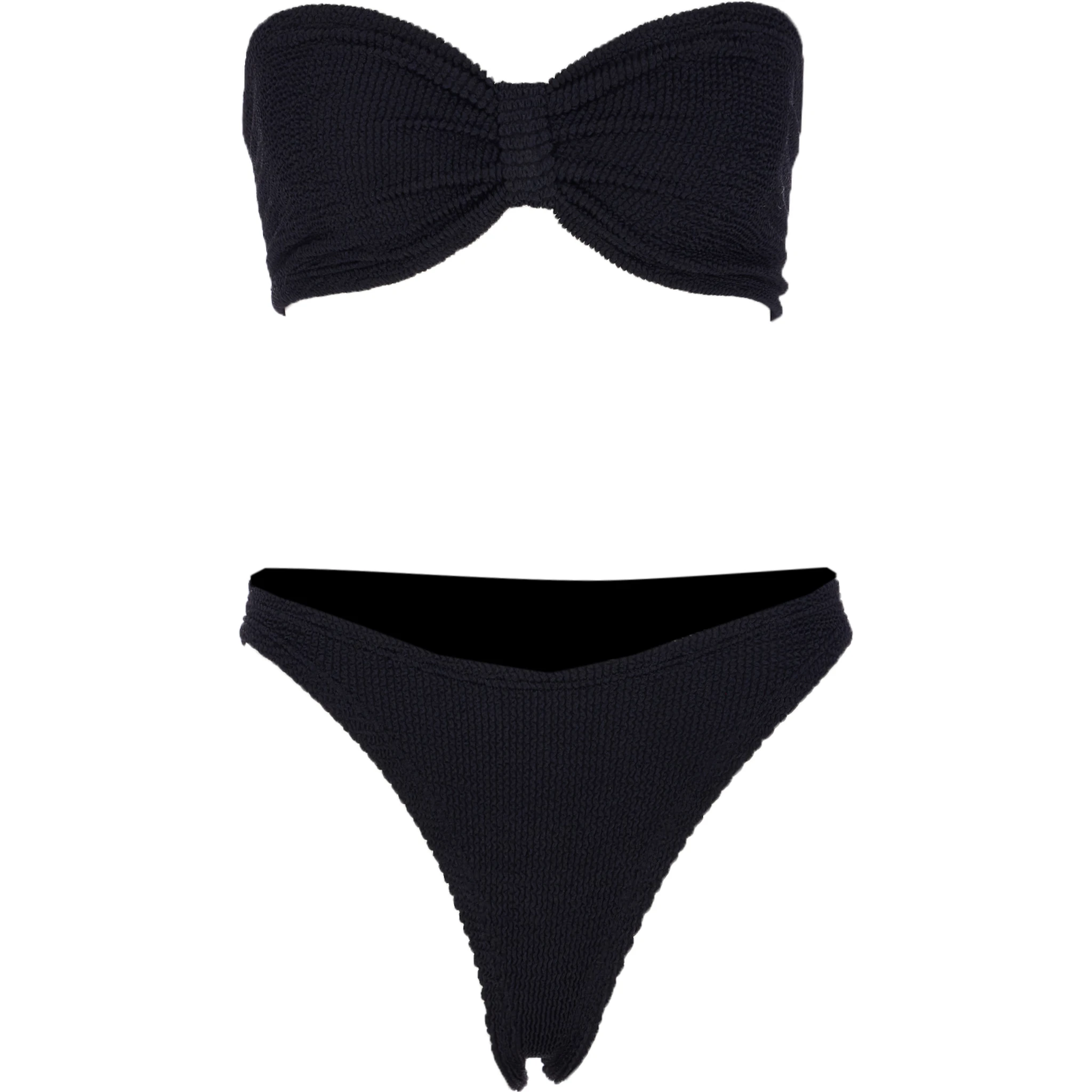 HUNZA G LONDON Sea clothing Black