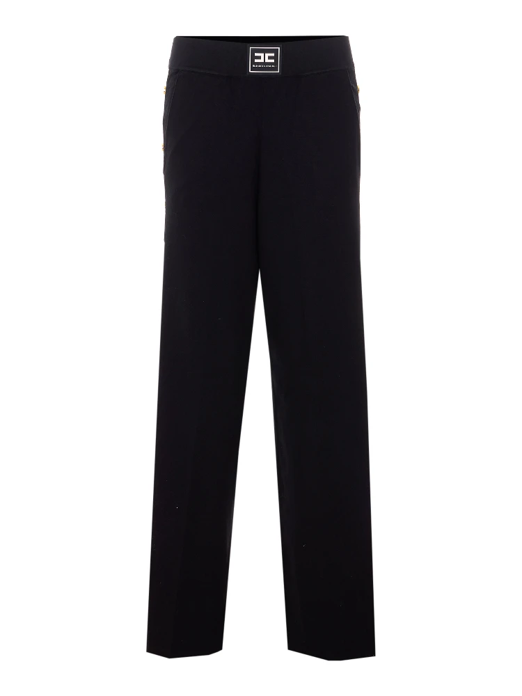 Elisabetta Franchi Trousers Black