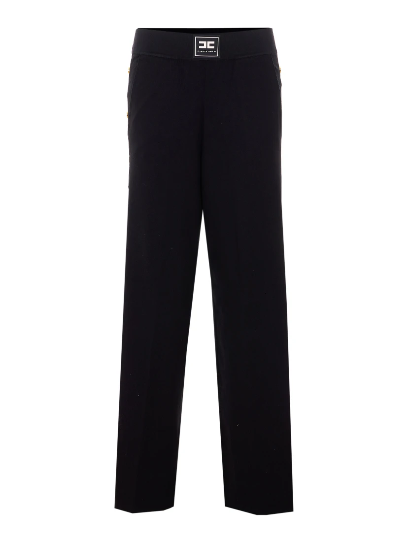 Elisabetta Franchi Trousers Black