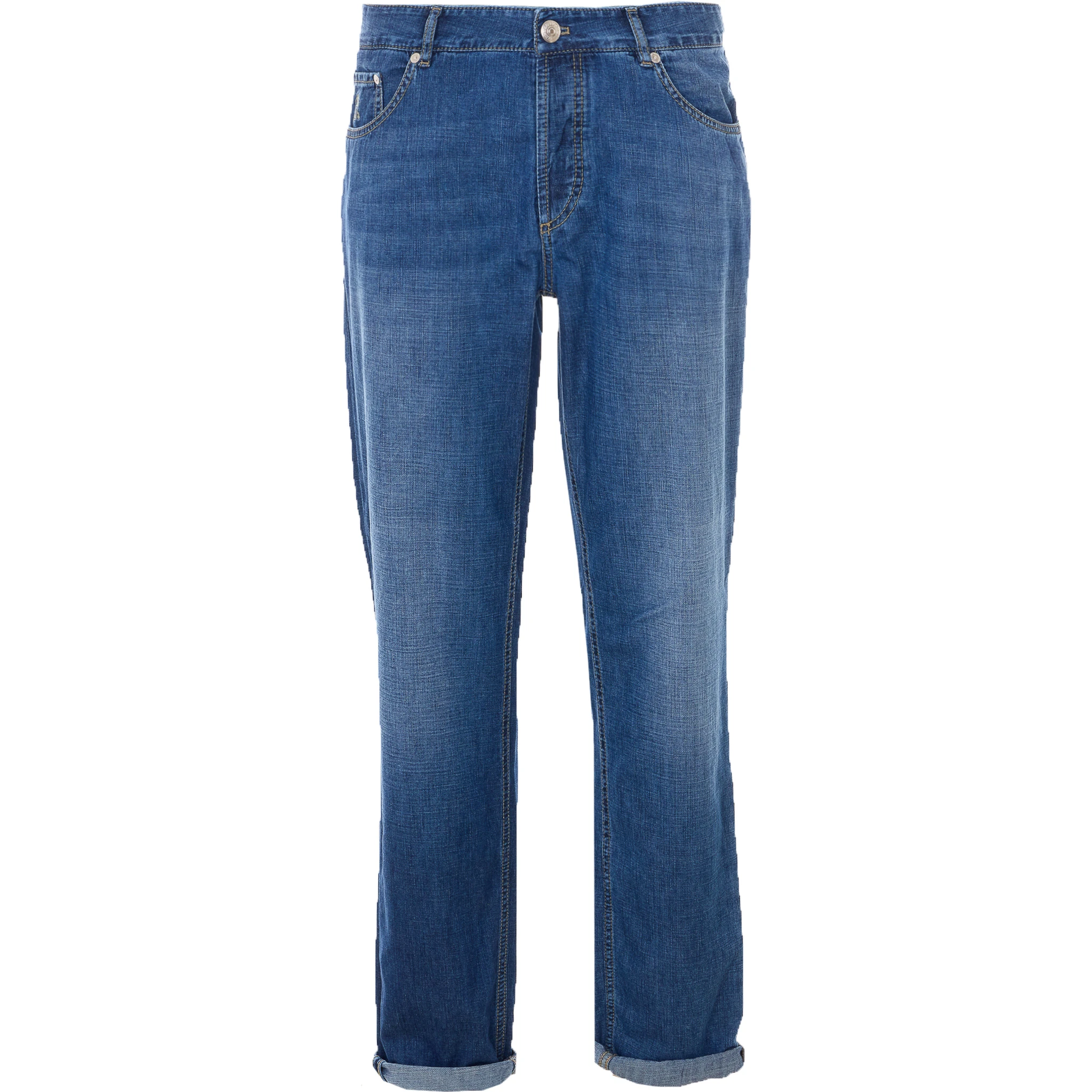 برونيلو كوتشينيللي بنطلون أزرق