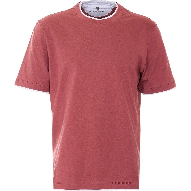 Brunello Cucinelli T-shirts and Polos Red