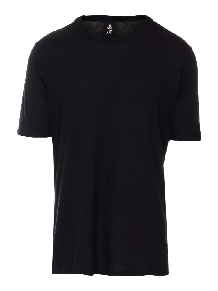Thom Krom T-shirts and Polos Black